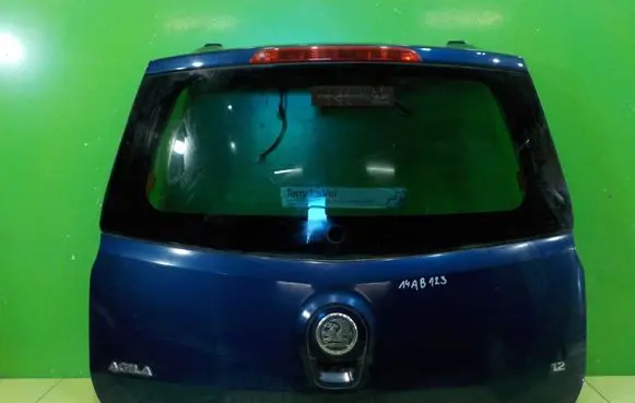 Opel Agila B Tailgate/trunk/boot lid 14AB123