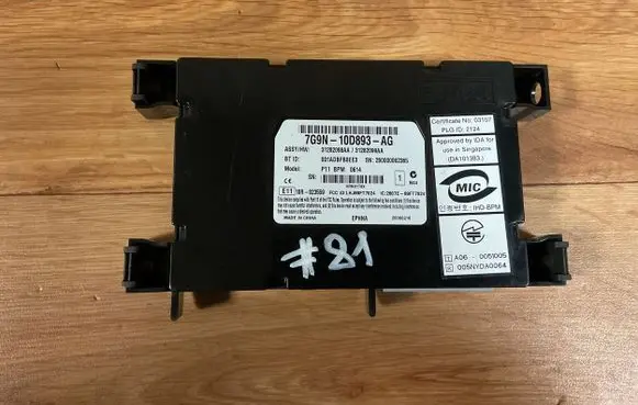 Volvo V70 Bluetooth control unit module 7G9N10D893AG 31282099AA 31282098AA