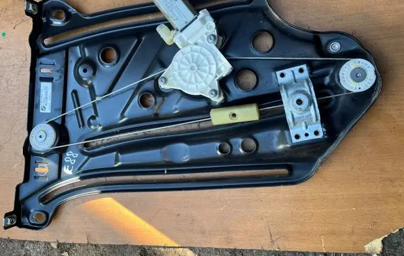 BMW 1 E82 E88 Rear door window regulator with motor 7165594 6978848