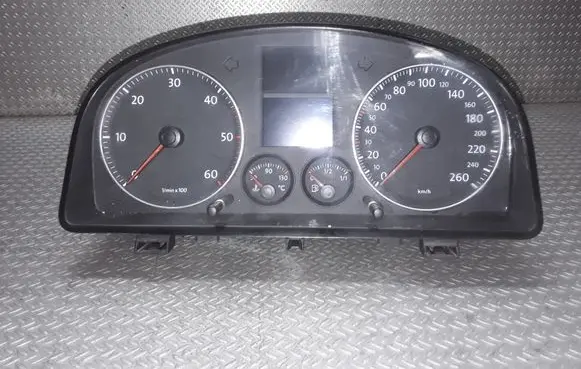 Volkswagen Touran I Speedometer (instrument cluster) 1T0920