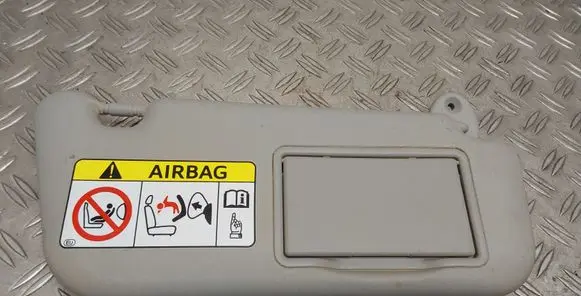 Toyota Yaris Sun visor