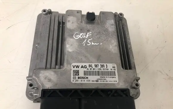 Volkswagen Golf VII Engine control unit/module 04L907309D 0281018498
