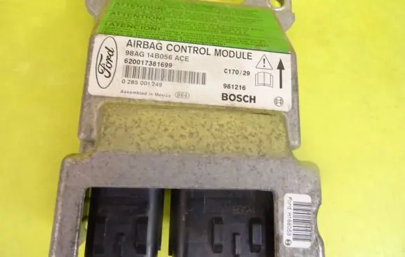 Ford Focus Airbag control unit/module 98AG14B056ACE 0285001249