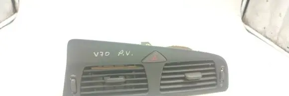 Volvo V70 Dash center air vent grill 3409374 1264
