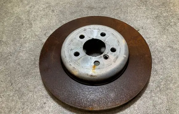 Front brake disc