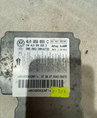 Audi Q7 4L Airbag control unit/module 4L0959655C 4L0910655D 00399D03CTH1