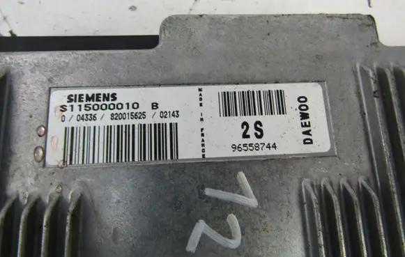 Chevrolet Matiz Engine control unit/module ECU 96558744
