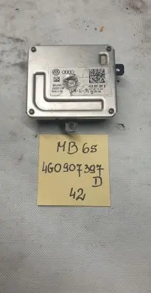Audi A6 C7 Headlight ballast module Xenon 4G0907397D