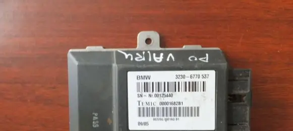 BMW 7 E65 E66 Steering rack control module 6770537 BMW6770537