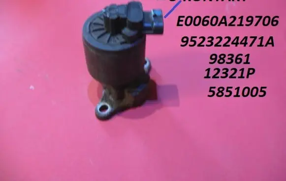 Opel Astra G EGR valve E0060A219706 9523224471A