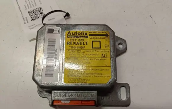 Renault Megane I Airbag control unit/module 550347500