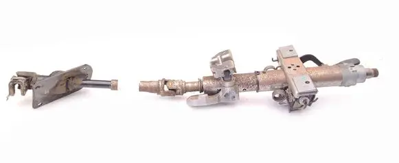 Steering wheel axle set