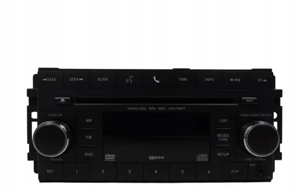 Chrysler Grand Voyager V Radio/CD/DVD/GPS head unit 05064954AC