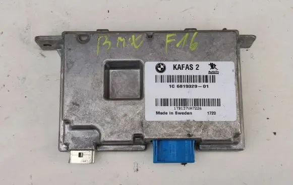 BMW X6 F16 Video control module 6819329 KAFAS2 17B137UA7226