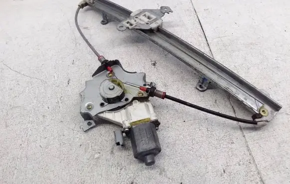 Nissan Micra Front door window regulator with motor 0130822203