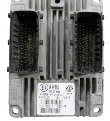 Fiat Punto (176) Engine control unit/module 51933478
