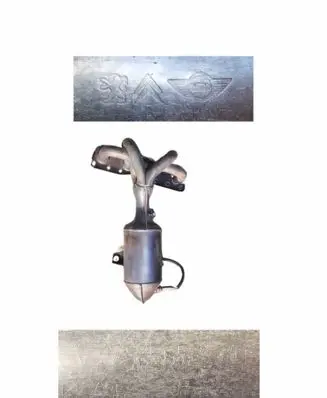 Peugeot 3008 I Catalyst/FAP/DPF particulate filter 758565880 K485