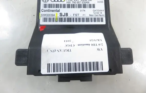 Volkswagen Tiguan Gateway control module 5WK50039A 7N0907530AM