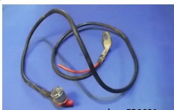Renault Espace II Negative earth cable (battery) ER0691