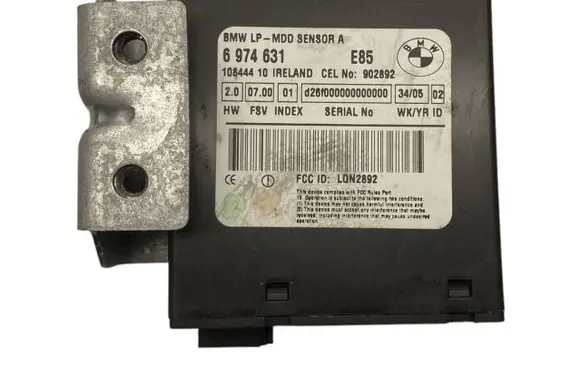 BMW Z4 E85 E86 Alarm control unit/module 6974631 10844410