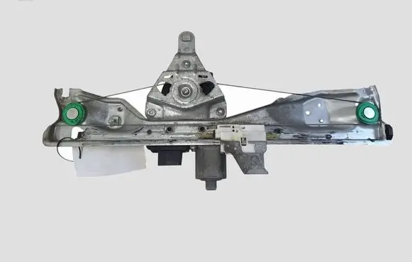 Peugeot 308 Rear door window regulator with motor 9659834880 965982678000