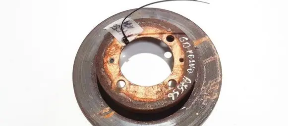 Volvo S40, V40 Rear brake disc neventiliuojamas