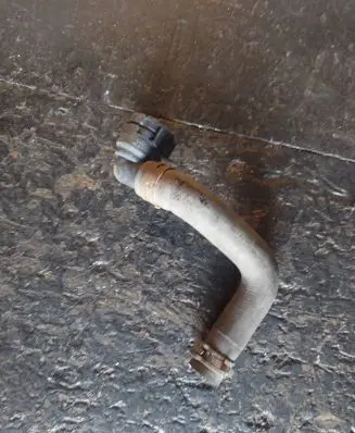 Skoda Octavia Mk2 (1Z) Engine coolant pipe/hose 1K0122157A