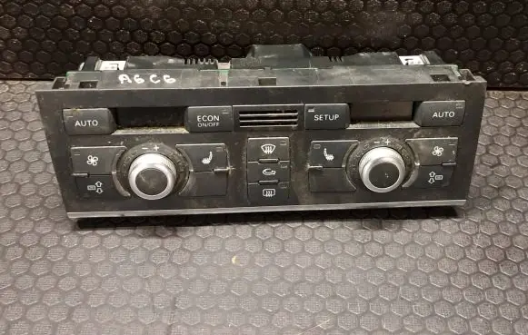 Audi A6 S6 C6 4F Climate control unit 4F1820043AG 5HB00883351