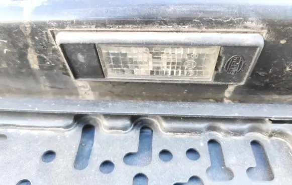 Citroen C4 I Number plate light