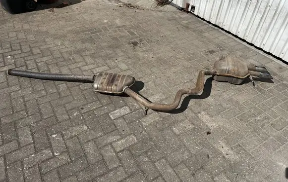 Skoda Superb B6 (3T) Muffler/silencer 1K0120BR 1K0119C