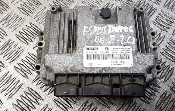 Renault Espace IV Engine control unit/module 8200311550 8200384493 0281011724
