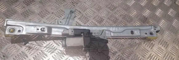 Peugeot 207 Rear door window regulator with motor 401786A8 440787E