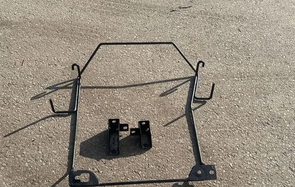Opel Vivaro Spare wheel mounting bracket 812758D 66499