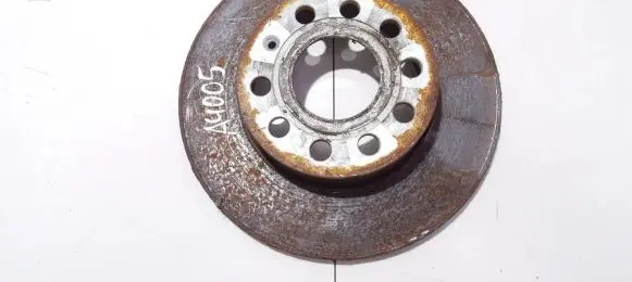 Skoda Octavia Mk2 (1Z) Rear brake disc neventiliuojamas