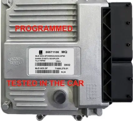 Opel Corsa D Engine control unit/module ECU 55571108