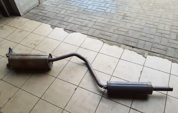 Skoda Fabia Mk3 (NJ) Muffler/silencer 6V6253609C