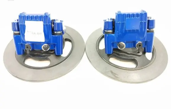 Aixam D-TRUCK Brake discs and calipers set 6AR028 6AR064 6AR063
