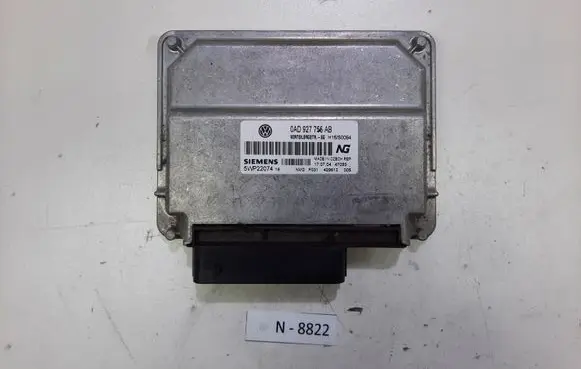 Volkswagen Touareg I Gearbox control unit/module 0AD927755AB