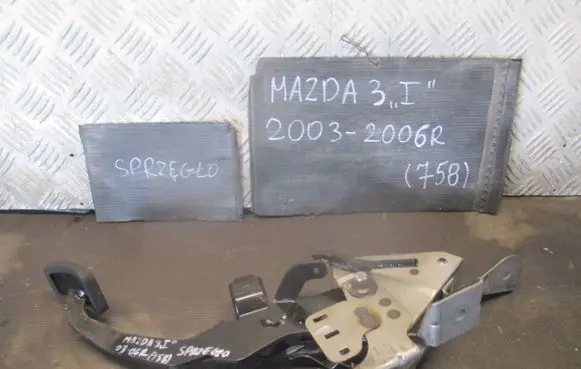 Mazda 3 I Brake pedal bracket assembly 