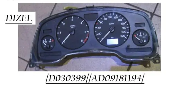 Opel Zafira A Speedometer (instrument cluster) AD09181194 D030399