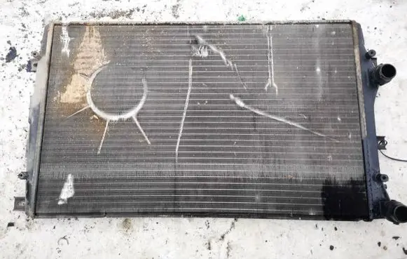 Skoda Octavia Mk2 (1Z) Coolant radiator 1k0121253aa