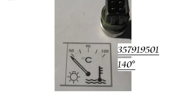 Coolant temperature sensor