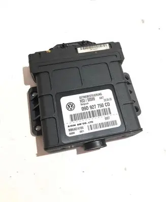 Porsche Cayenne (9PA) Gearbox control unit/module 09D927750CD MBKA014184 H33S0599