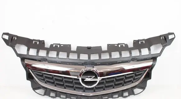 Front bumper upper radiator grill