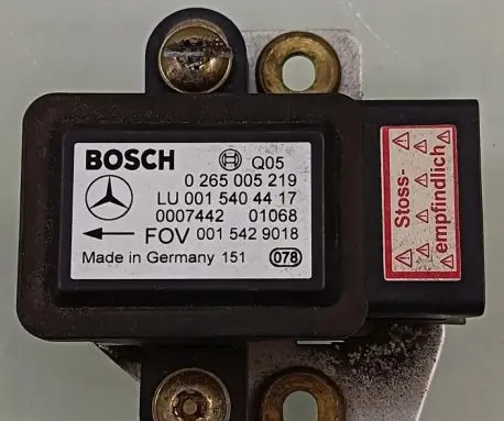 Mercedes-Benz A W168 ESP acceleration yaw rate sensor A1685408011