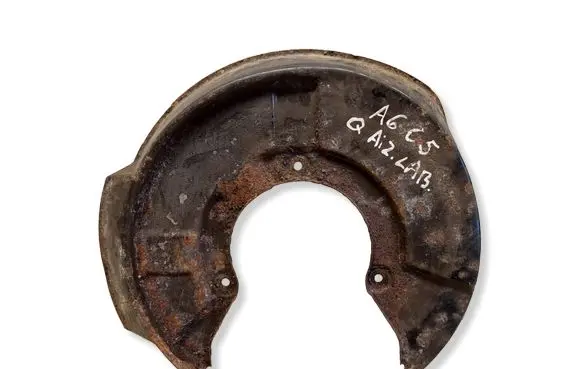 Audi A6 S6 C5 4B Rear brake disc plate dust cover 