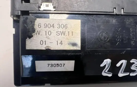 Electric window control switch