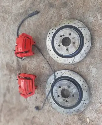 Mercedes-Benz E W213 Brake discs and calipers set A1774210000