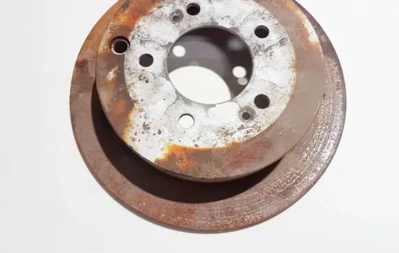 KIA Sportage Rear brake disc neventiliuojamas