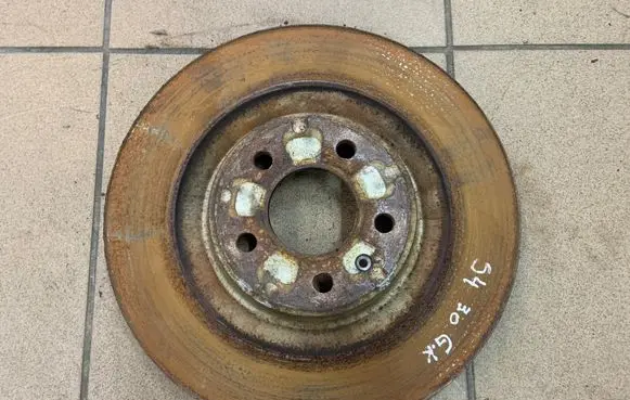 Audi A4 S4 B8 8K Rear brake disc